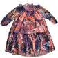 Angel & Rocket Girls Floral Dress Age 6-7 Frock Long Sleeve
