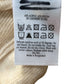 Crew Clothing Half Zip Sweater Men's Size Medium Cream Striped Knit Pullover