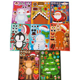 Make Your Own Christmas Sticker Decorations 16 Sheets