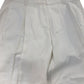 Baukjen Pleated Trousers UK Size 16 Women's Casual Organic Cotton White