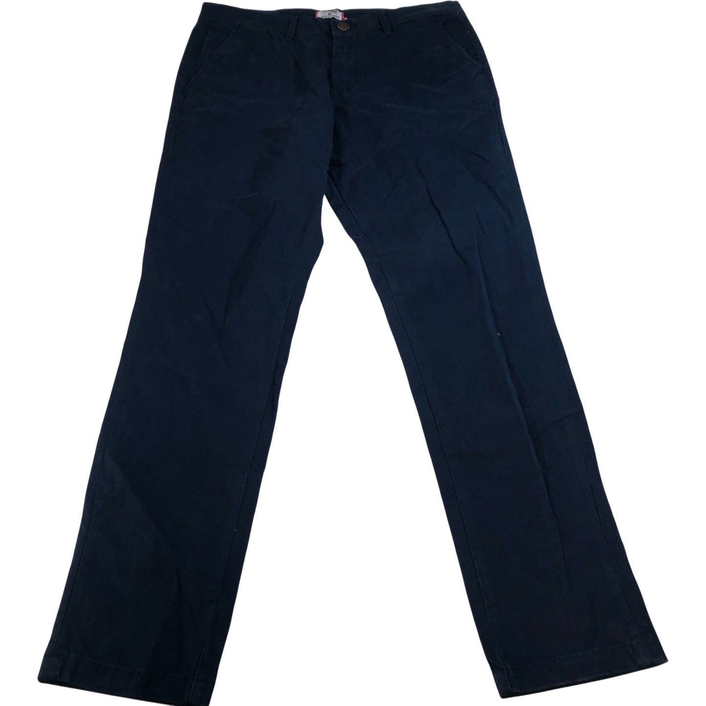 Jack & Jones Men's Chinos Navy Blue Trouser Cotton Stretch Branded 32W 30L