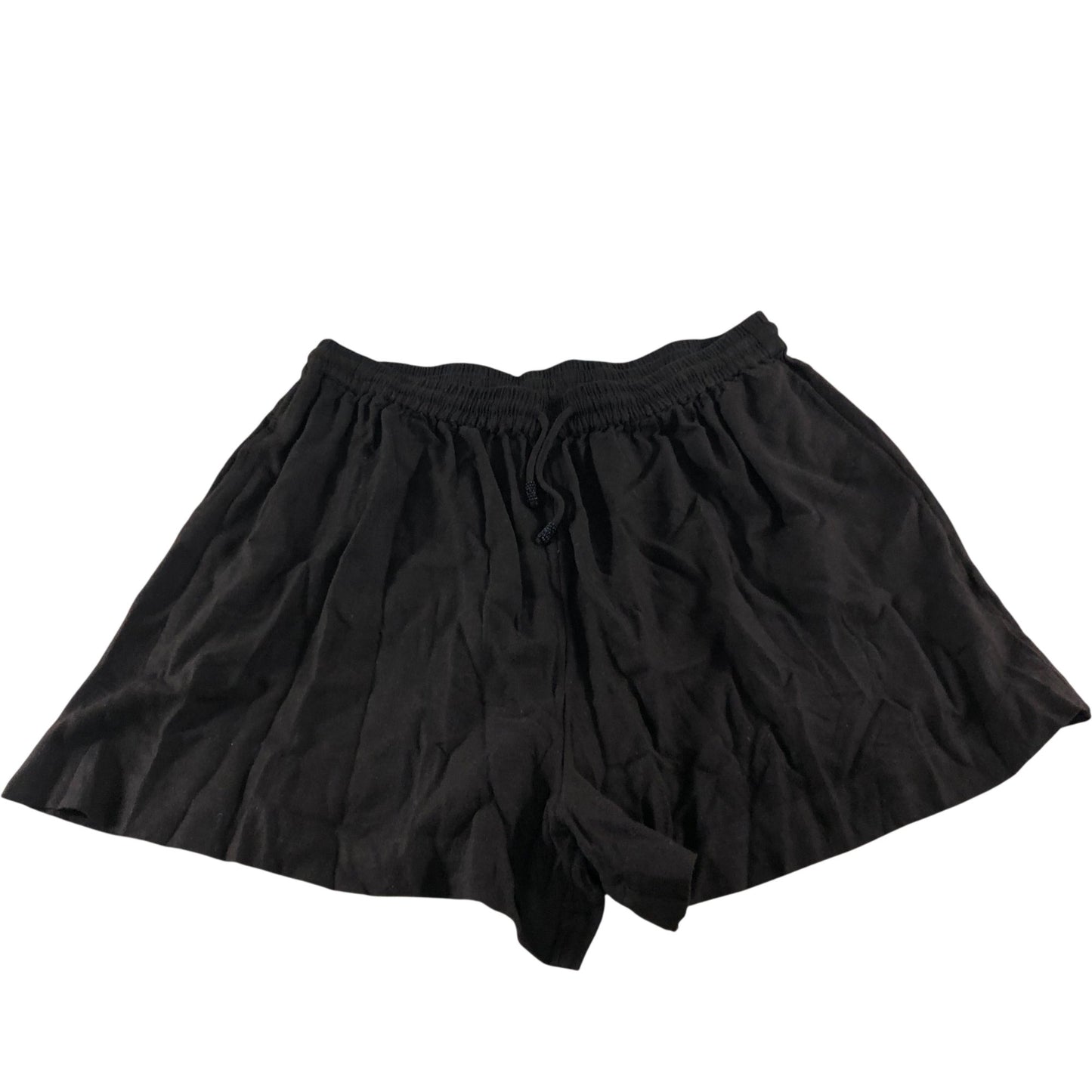 River Island Women’s Brown Lightweight Shorts Size UK L Drawstring Style