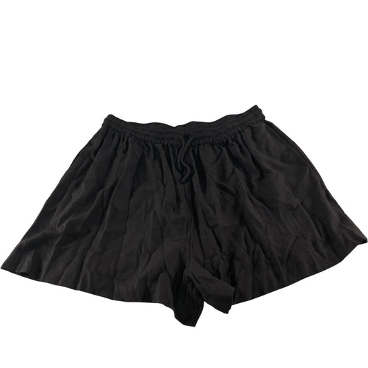 River Island Women’s Brown Lightweight Shorts Size UK L Drawstring Style