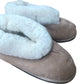 JCP Leathers Womens Genuine Sheepskin Slippers Tan Warm Cozy Shoes