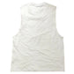 River Island Studios White Sleeveless T Shirt Size S Regular Fit Cotton