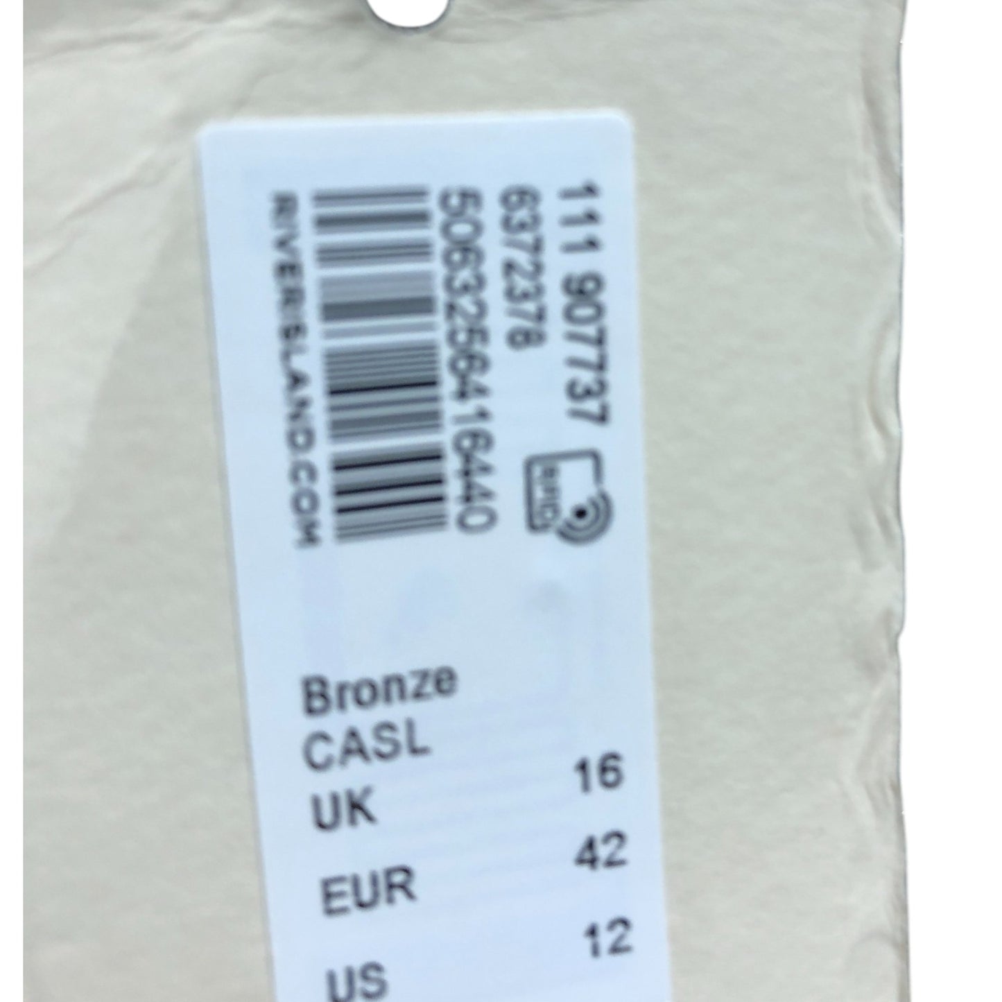 River Island Casual Dress UK16 Women's Sleeveless Long Knit Brown Metallic