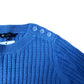 Crew Clothing Company Button Detail Blue Jumper Size 14