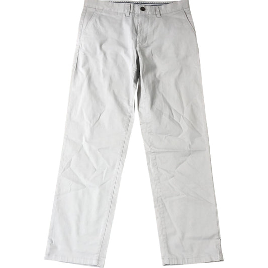 Crew Clothing Company Chinos 32S Grey Straight Fit Men's Trousers Casual