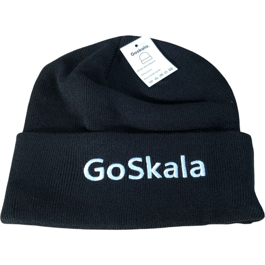 GoSkala Winter Warm Beanie Classic Black Unisex
