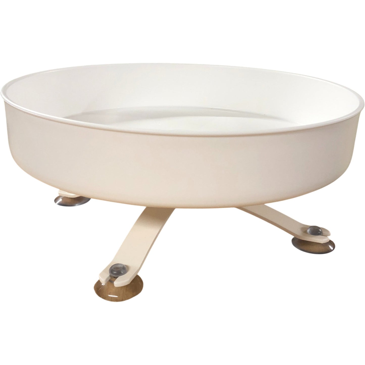 Amyzavls Lazy Susan Turntable Kitchen Storage Organiser New White Plastic