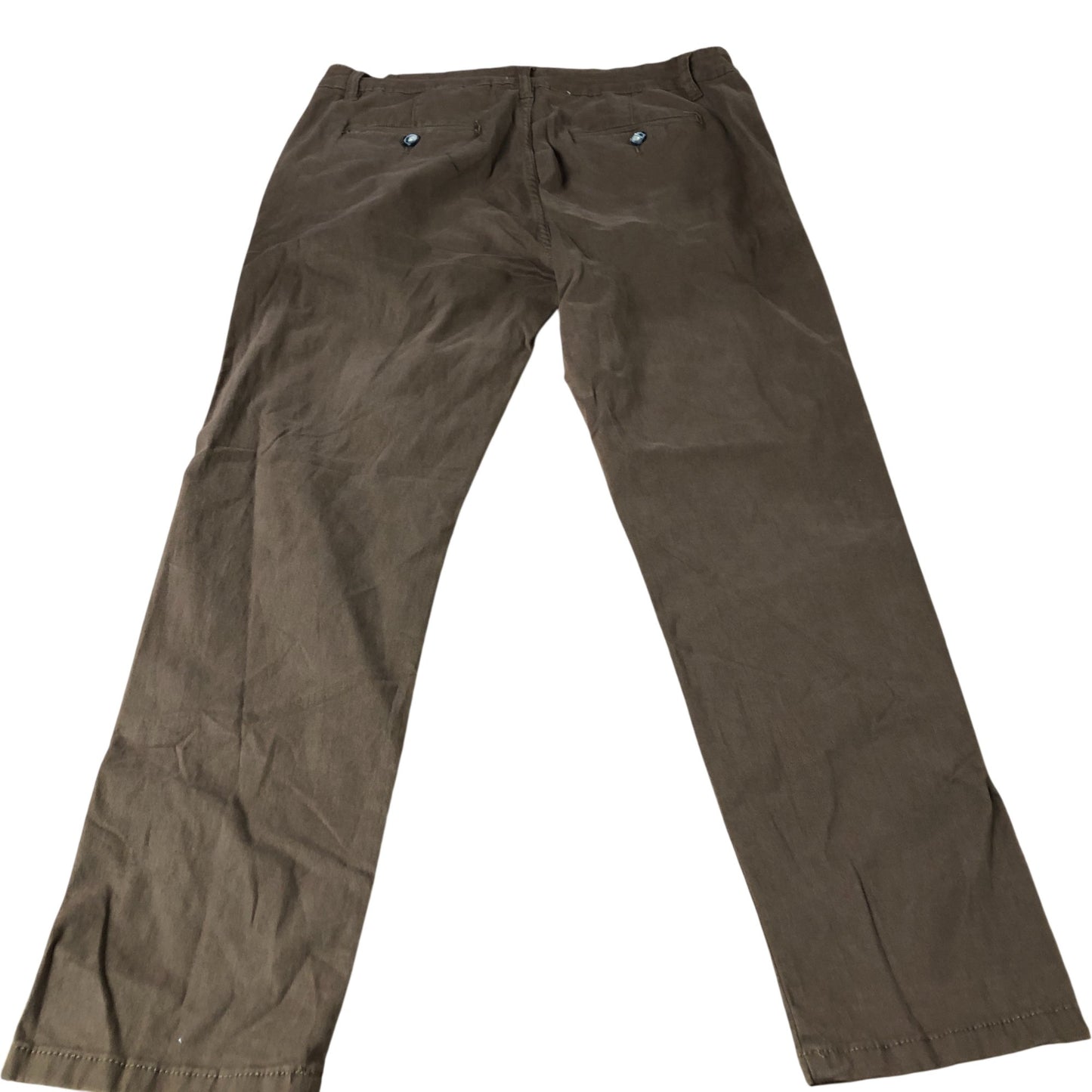 Onfire Casual Trousers W36 L30 Men's Brown Cotton Blend Stretch