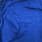 Long Sleeve Top UK16 Women's Navy Blue Glittery Pleated Detail