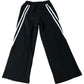 Kids Black Sweatpants With White Stripe 9Years