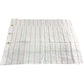 Neutral King Size Pillowcases Set with Stripes and Button Closure Bedding