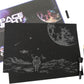 Space Night Astronaut Series Scratch Cards 2 Pack Arts and Crafts Set