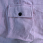 AVANT GARDE Cargo Shorts UK XL Men's Pink Elastic Waist Cotton Blend Casual