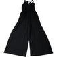 Black Wide Leg Strappy Jumpsuit Size 12