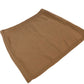 River Island Women's Camel Knitted Skirt Size L Stylish Warm Casual Wear