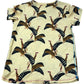 Giraffe Print T-Shirt Boys Yellow Short Sleeve Size 7-8 Years