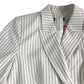 Branded Ivory Pinstripe Blazer UK16