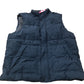 XL Mens Sleeveless Padded Vest Jacket Navy Warm Lightweight