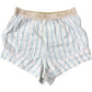 River Island Girls PJ Shorts 7-8 Years Striped Button Front