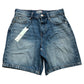 River Island Denim Specialist Shorts Women's Blue Classic Fit Cotton Size 8