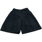 River Island High Waisted Shorts UK8 Women's Black Polyester Blend Casual