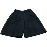 River Island High Waisted Shorts UK8 Women's Black Polyester Blend Casual