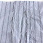1 Piece Standard Pillowcase 50x75cm Cotton Hemp Striped White