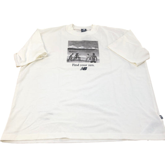 New Balance XL T-Shirt Find Your Zen Men's Casual Cotton Graphic Tee