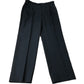 Black Trousers Wide Leg UK18