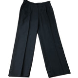 Black Trousers Wide Leg UK18