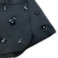 River Island Black Sequin Flower Embellished Skorts Women's