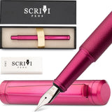Scrivi Pens Fountain Pen Artistry Extra Fine Nib Red