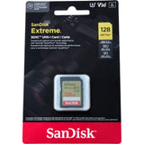 SanDisk Extreme 128GB SDXC UHS-I Card High Speed 180MBs V30 Waterproof
