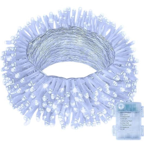 Indoor Fairy Lights Christmas Decor 4.5V Cold White