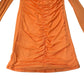 River Island Off Shoulder Long Sleeve Dress Women's Orange Gathered