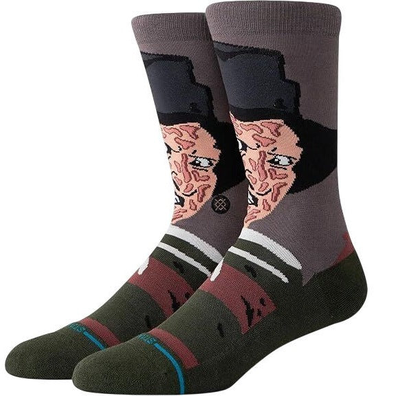 Stance NIghtmare On Elm Street Socks Unisex Medium Crew M5.5-7.5 W6-8.5