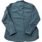 Furze Garment Dye Twill Shirt Khaki Green Size XS