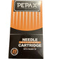 PEPAX Needle Cartridge 20 Pcs Safety Comfortable With Finger Tip For Tattooing