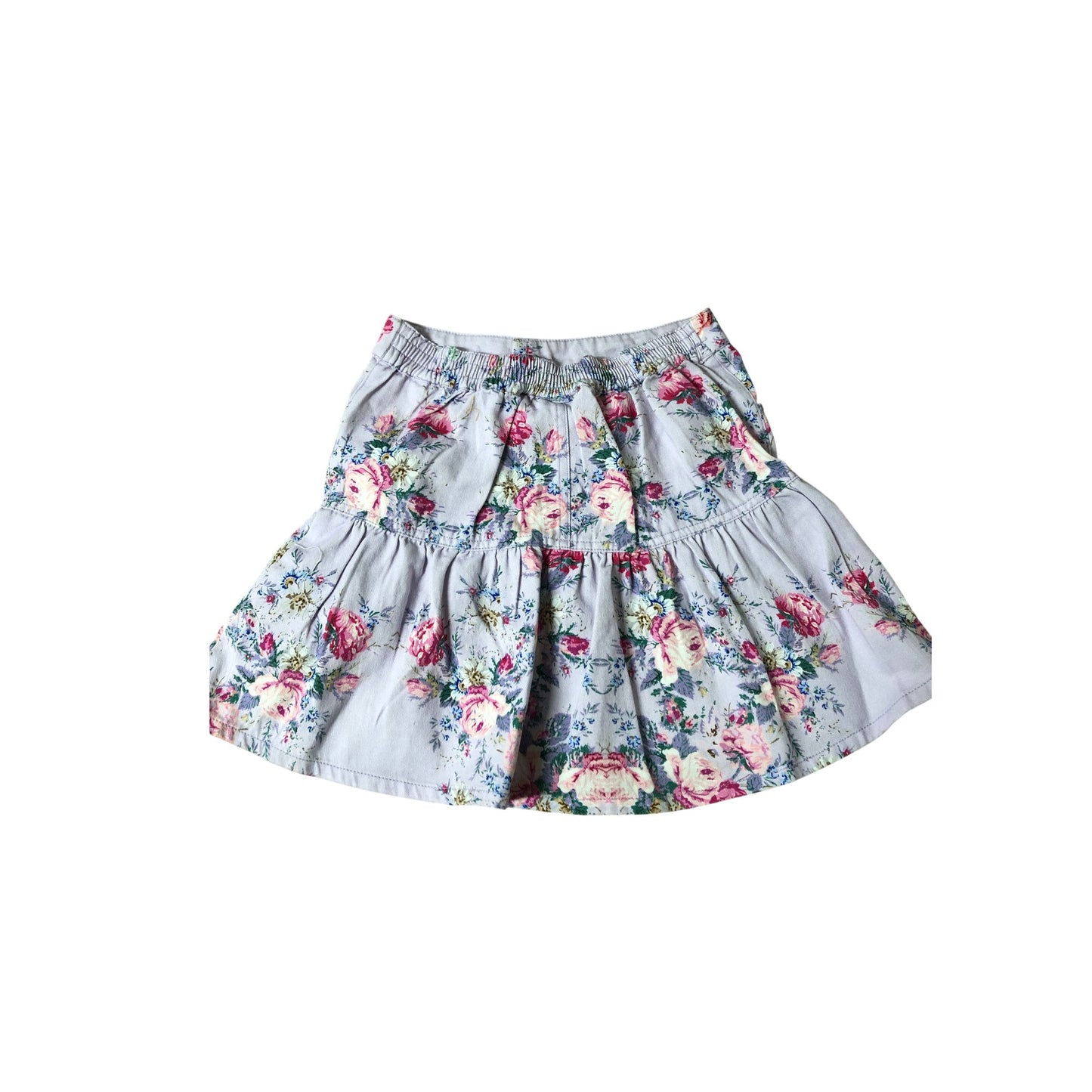River Island Girl's Floral Lilac Skirt 10 Years