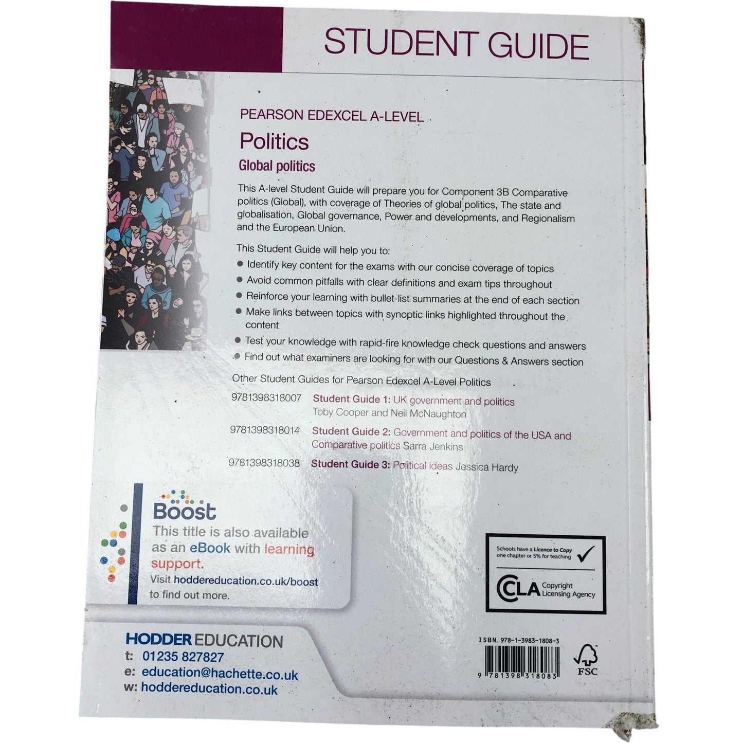 Pearson Edexcel A-Level Politics Global Politics Student Guide Second Edition