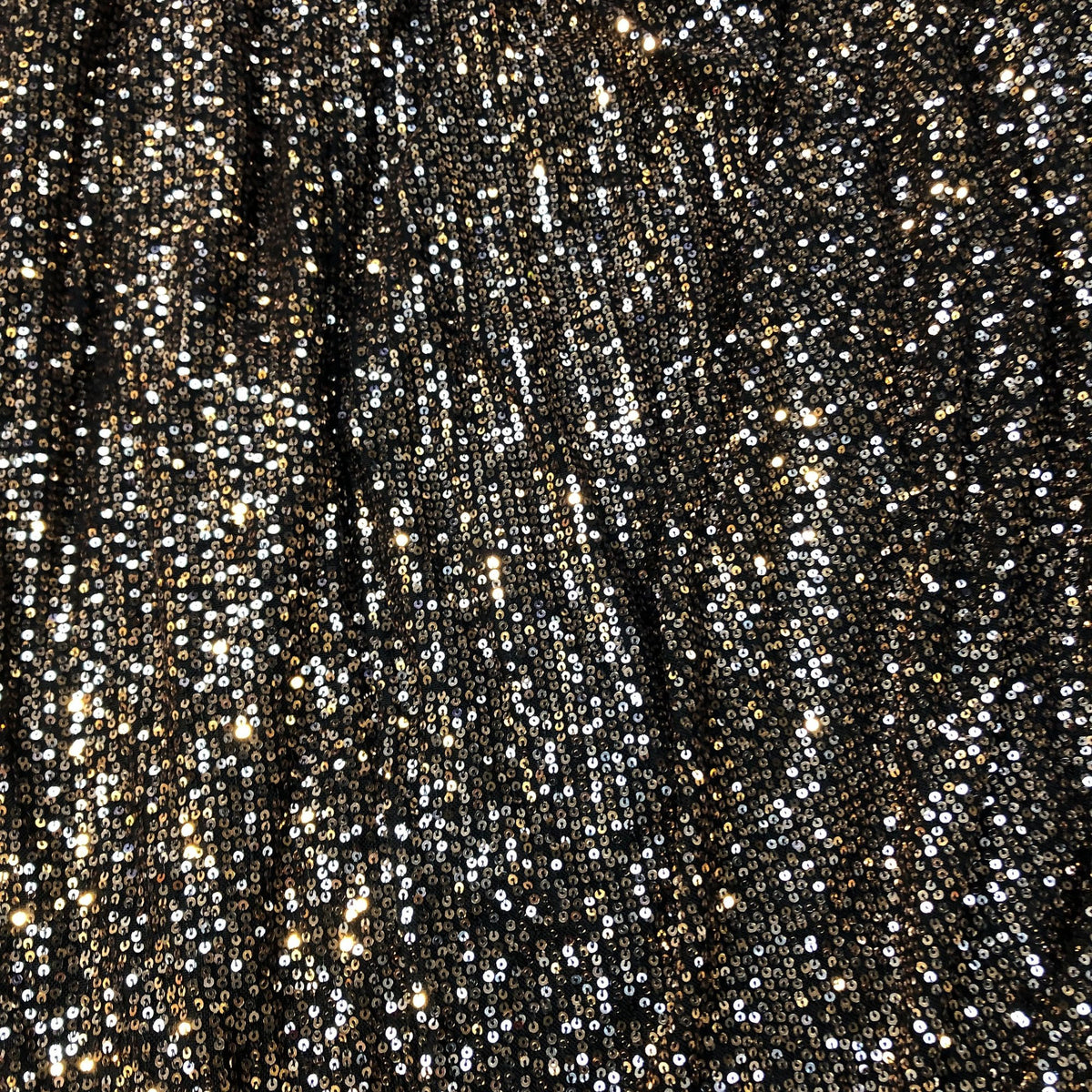 Evening Dress UK20 Women's Long Sequin Black Gold Glittery Party
