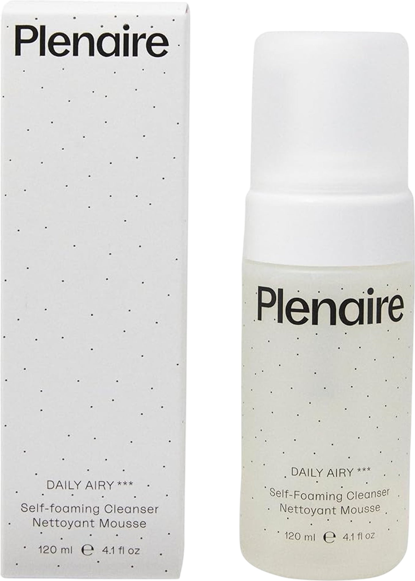 PLENAIRE Daily Airy Self Foaming Cleanser 120ml Gentle Skin Care For All Types