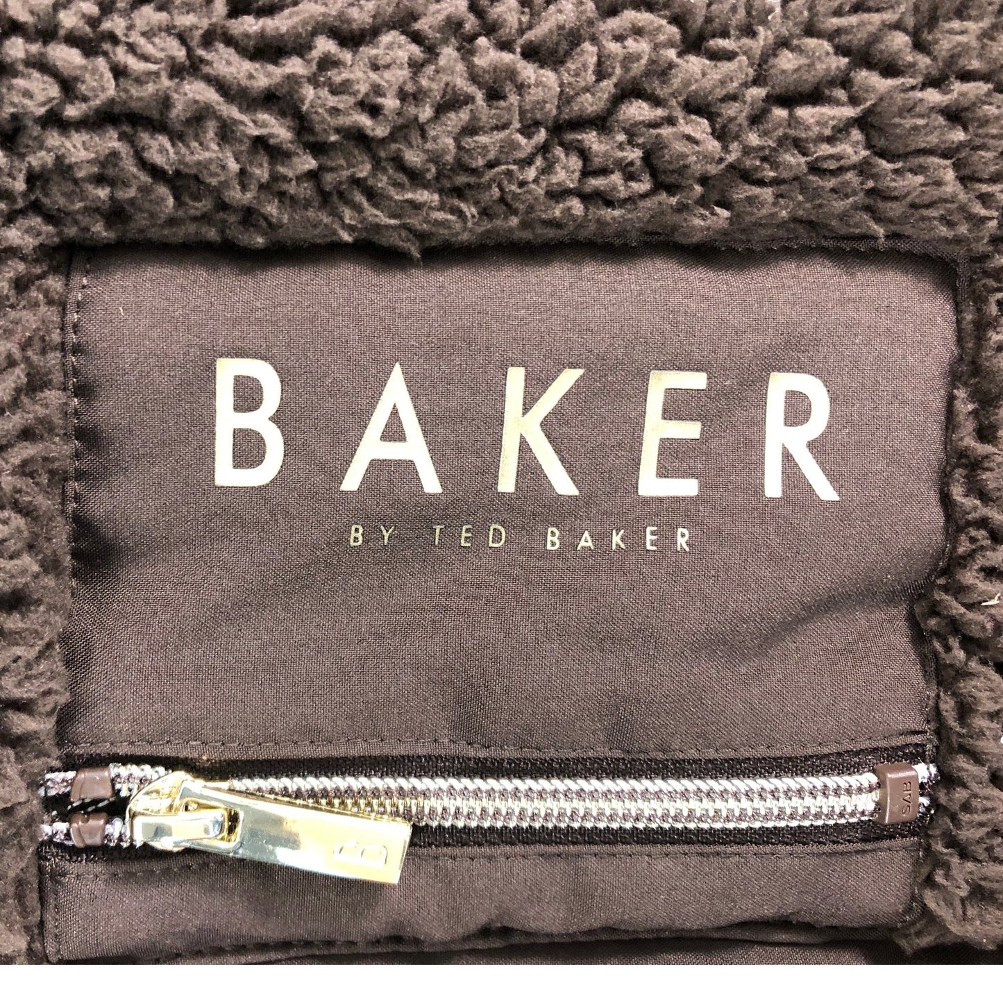 Baker Faux Fur Hooded Jacket Size 7 Years Girls Soft Brown Outerwear