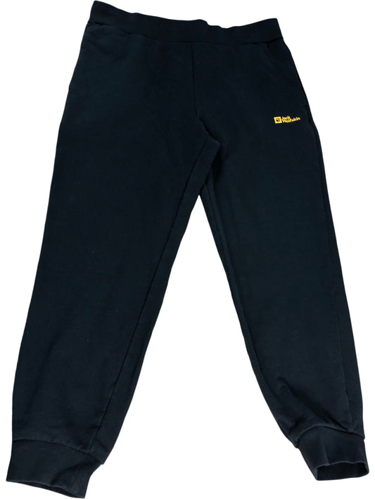 JACK WOLFSKIN Men's Black Sweatpants XL Activewear Trousers Soft Stretch Comfort