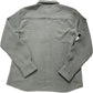 River Island Waffle Shirt L Men's Pale Khaki Casual Top Long Sleeve Button Up