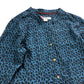 Floral Maxi Dress UK6 Women's Long Sleeve Teal