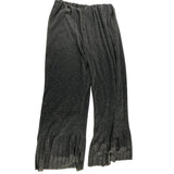 River Island Gold Shimmer Trousers UK 10 Women's Elasticated Waist Evening Wear